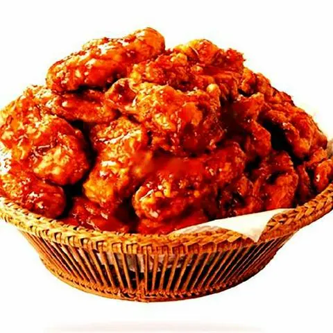 Hình ảnh Cơm gà viên sốt chua ngọt