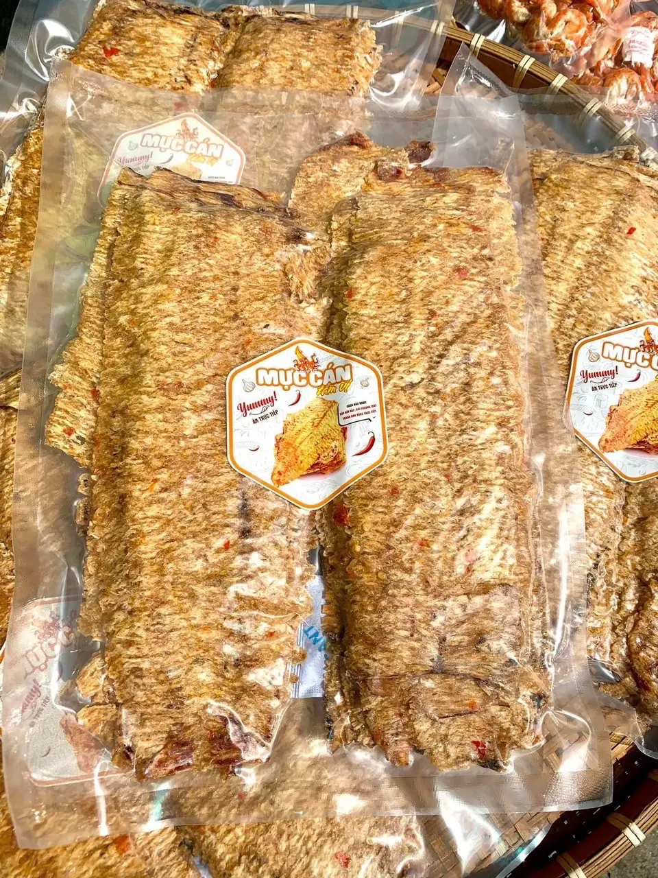 Hình ảnh MỰC CÁN NGUYÊN CON 500Gr (TÚI)