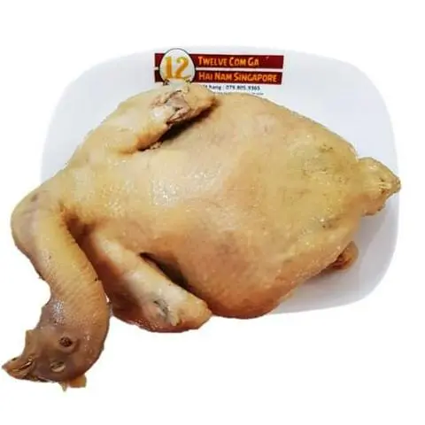 Hình ảnh Gà Luộc Nguyên Con + 2 Cơm 