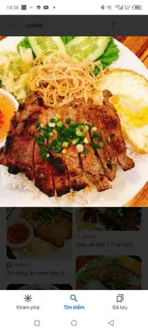 Hình ảnh CƠM TẤM SƯỜN+ BÌ+ TRỨNG+ CANH RONG BIỂN