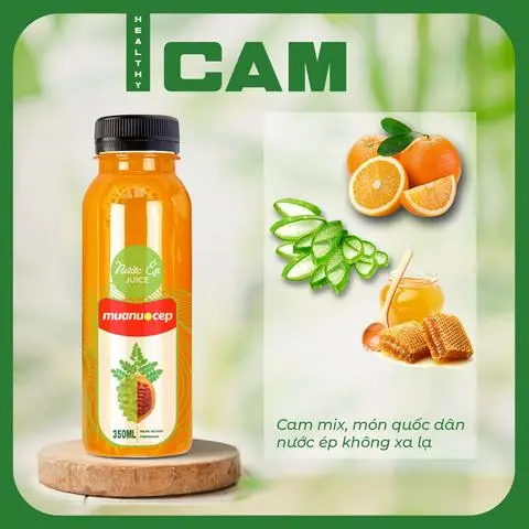 Hình ảnh Nước Ép Cam Mix Mật Ong Healthy