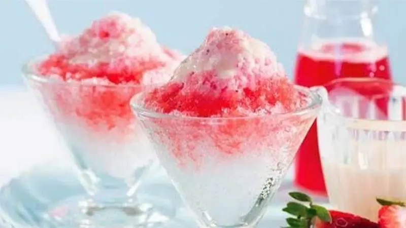 Hình ảnh Siro sữa đá bào