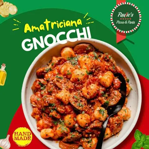 Hình ảnh Mí Ý Khoai Tây Sốt Cay Nhân Ba Rọi Xông Khói | Amatriciana Gnocchi