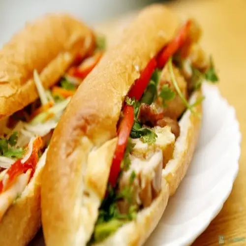 Hình ảnh Bánh Mì Gà Rán