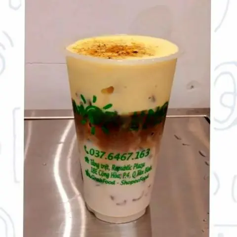 Hình ảnh Cà Phê Sương Sáo Kem Trứng