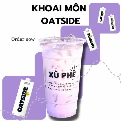 Hình ảnh Khoai môn latte oatside