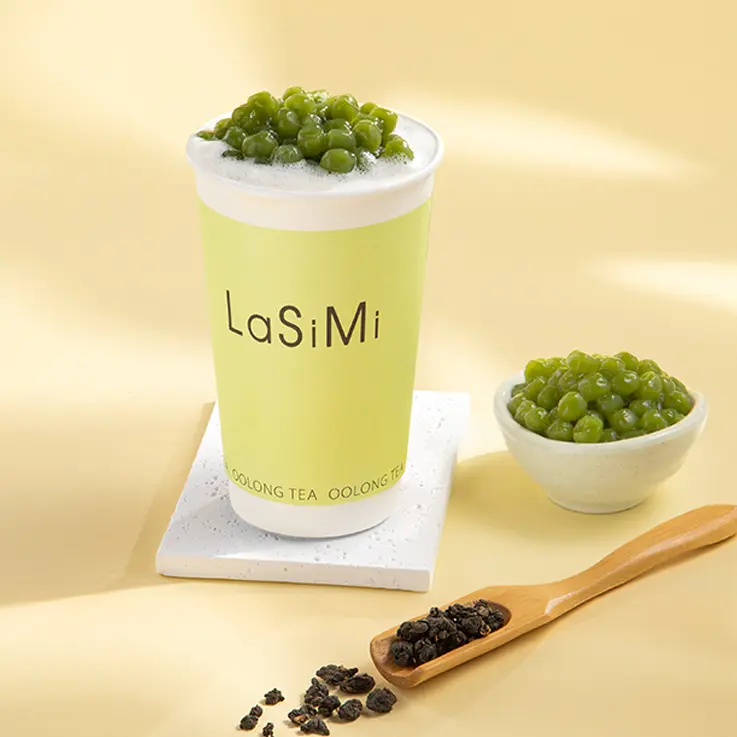 Hình ảnh Ô Long sữa hạt phỉ Trân Châu 