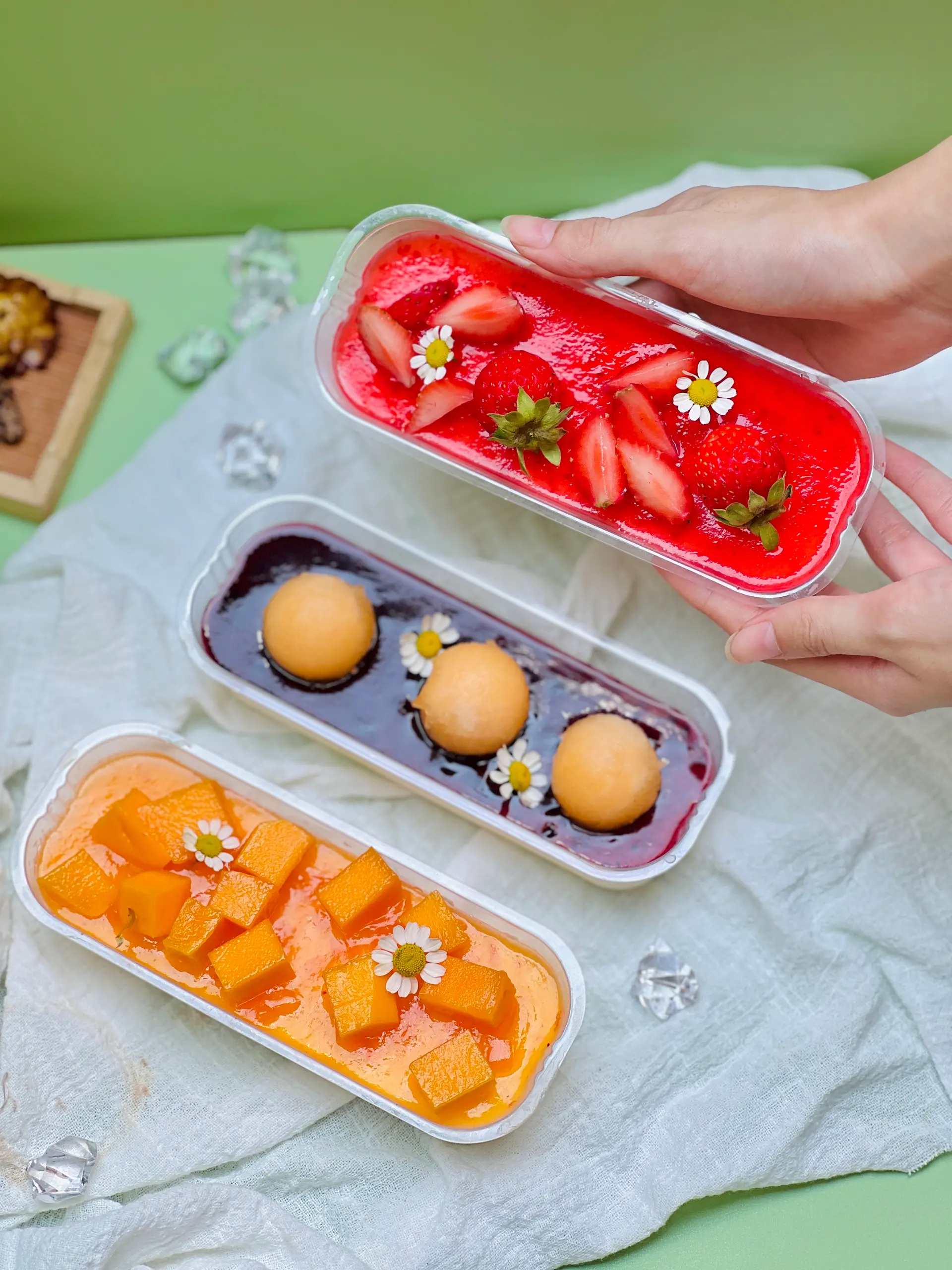 Hình ảnh Panacotta dâu