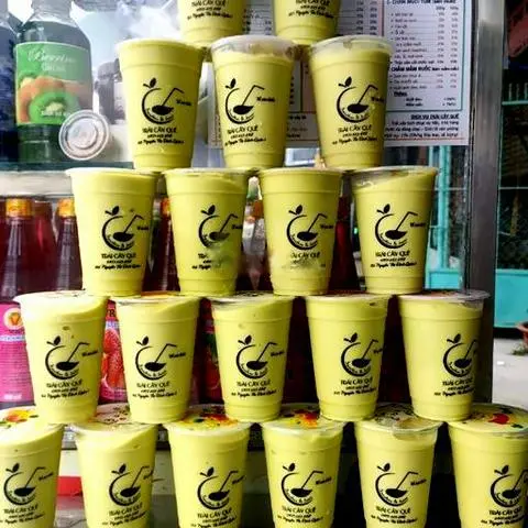 Hình ảnh Sinh Tố Bơ Đậu Xanh
