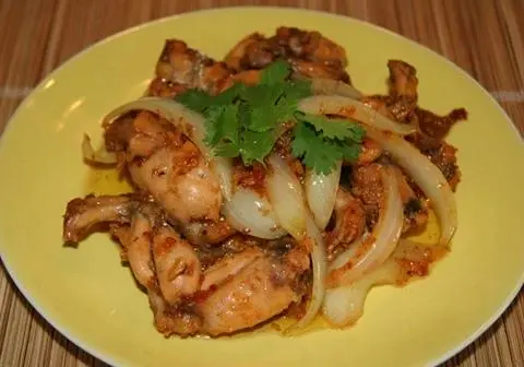 Hình ảnh Ếch xào sa tế