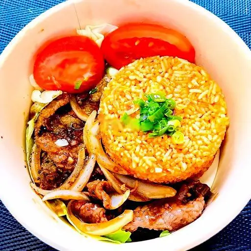 Hình ảnh Cơm Đỏ Bò Úc Xào