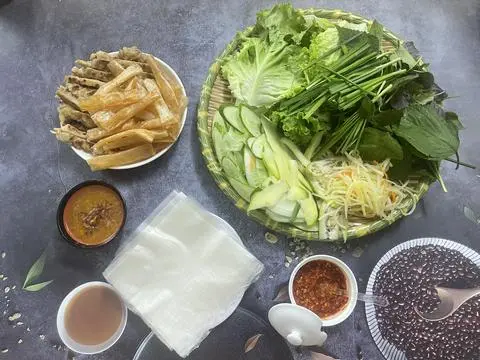 Hình ảnh CB2: Phần nem nướng một người + nem nướng thêm