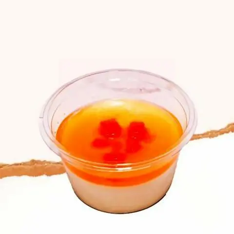 Hình ảnh Panna cotta đào