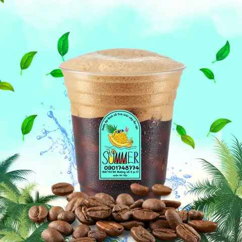 Hình ảnh Cà Phê Đen Đá Ly 700ml 
