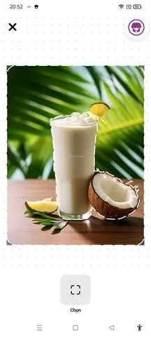 Hình ảnh Sinh tố dừa 
