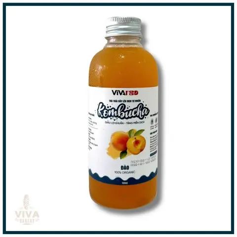 Hình ảnh Trà Trái Cây Kombucha Đào