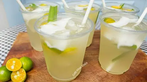Hình ảnh Dừa tắc (ly vừa)