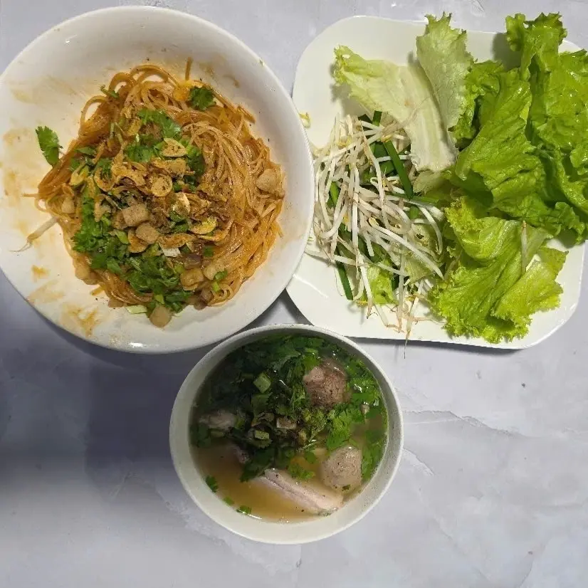 Hình ảnh Hủ tiêu khô thịt
