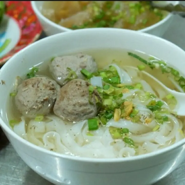 Hình ảnh hủ tíu mềm bò viên