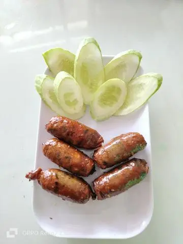Hình ảnh Bò cuộn lá lốt ( 10 cuộn) 