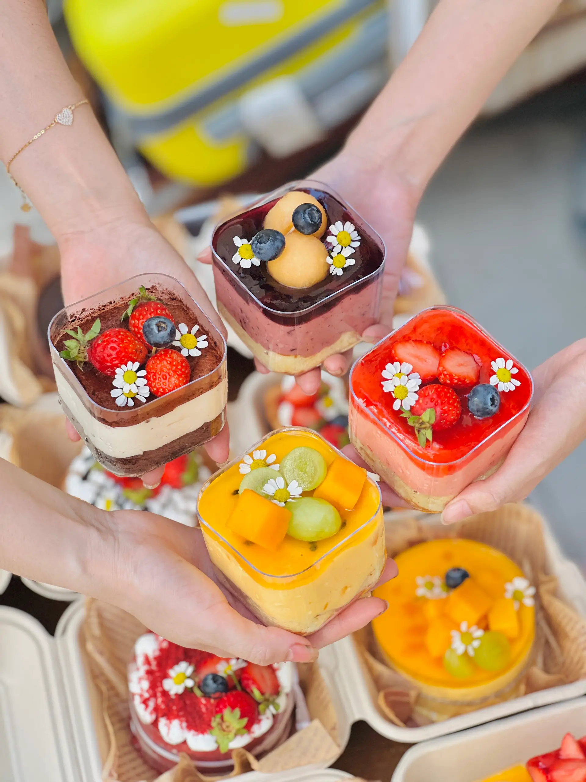 Hình ảnh Mousse việt quất