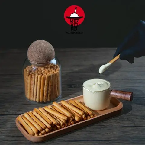 Hình ảnh Bánh Que Chấm Kem