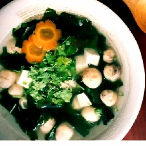 Hình ảnh Canh rong biển - seaweed soup