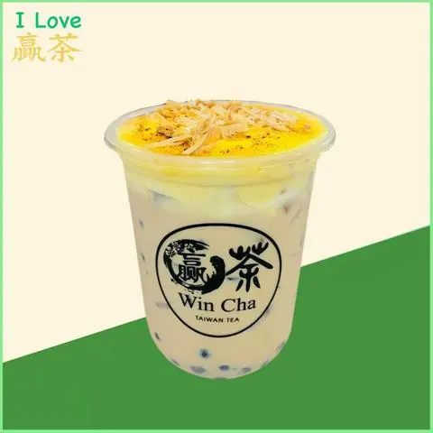 Hình ảnh Trà Sữa Trân Châu Kem Trứng Cháy L