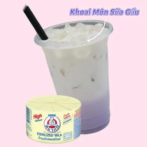 Hình ảnh Khoai Môn Sữa Gấu