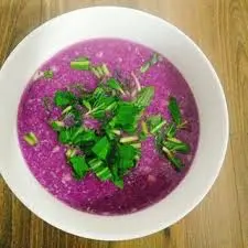 Hình ảnh Canh khoai mỡ thịt bằm