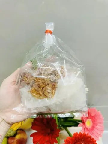 Hình ảnh Bánh tráng hành phi sate ( ko trộn )