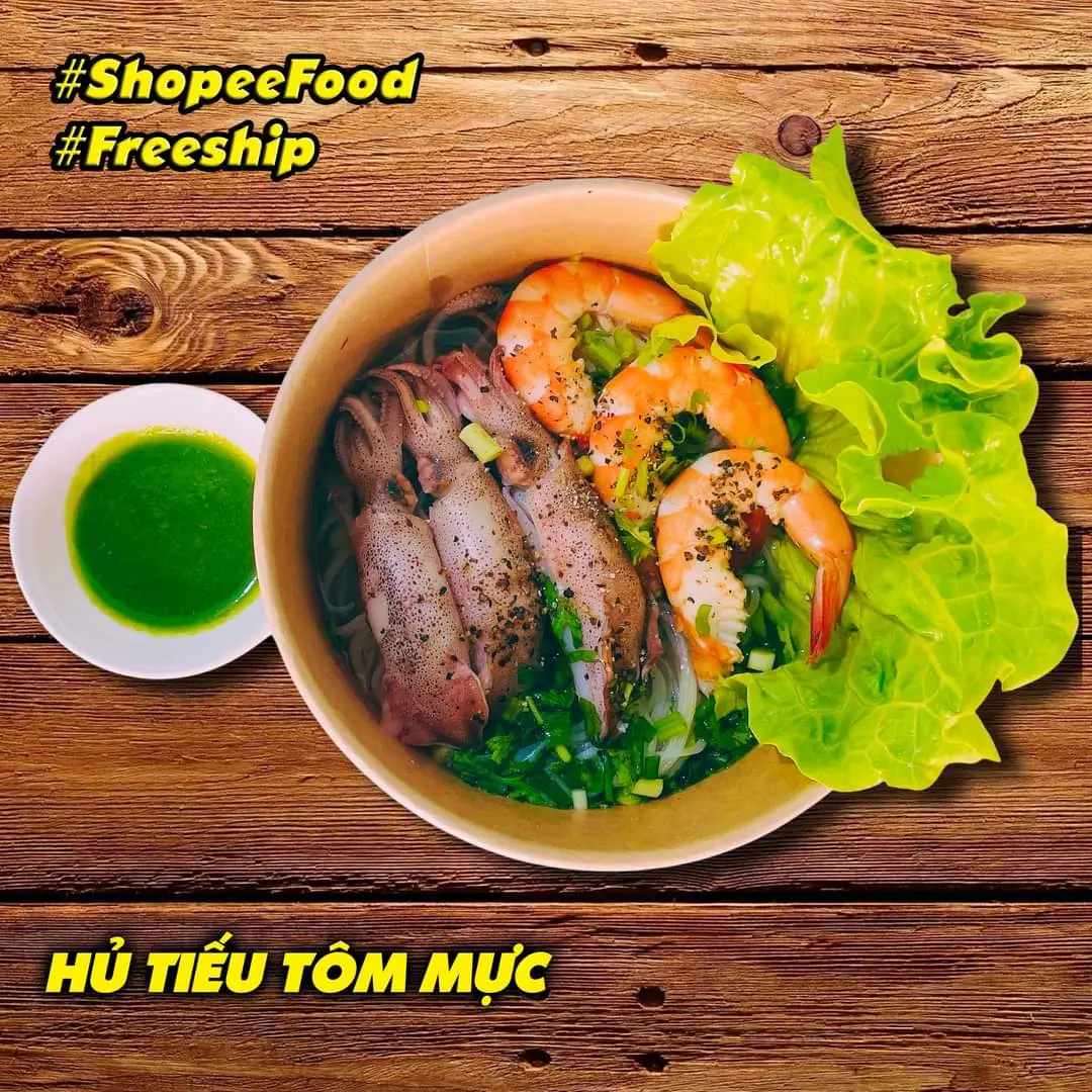 Hình ảnh Hủ Tiếu Tôm Mực