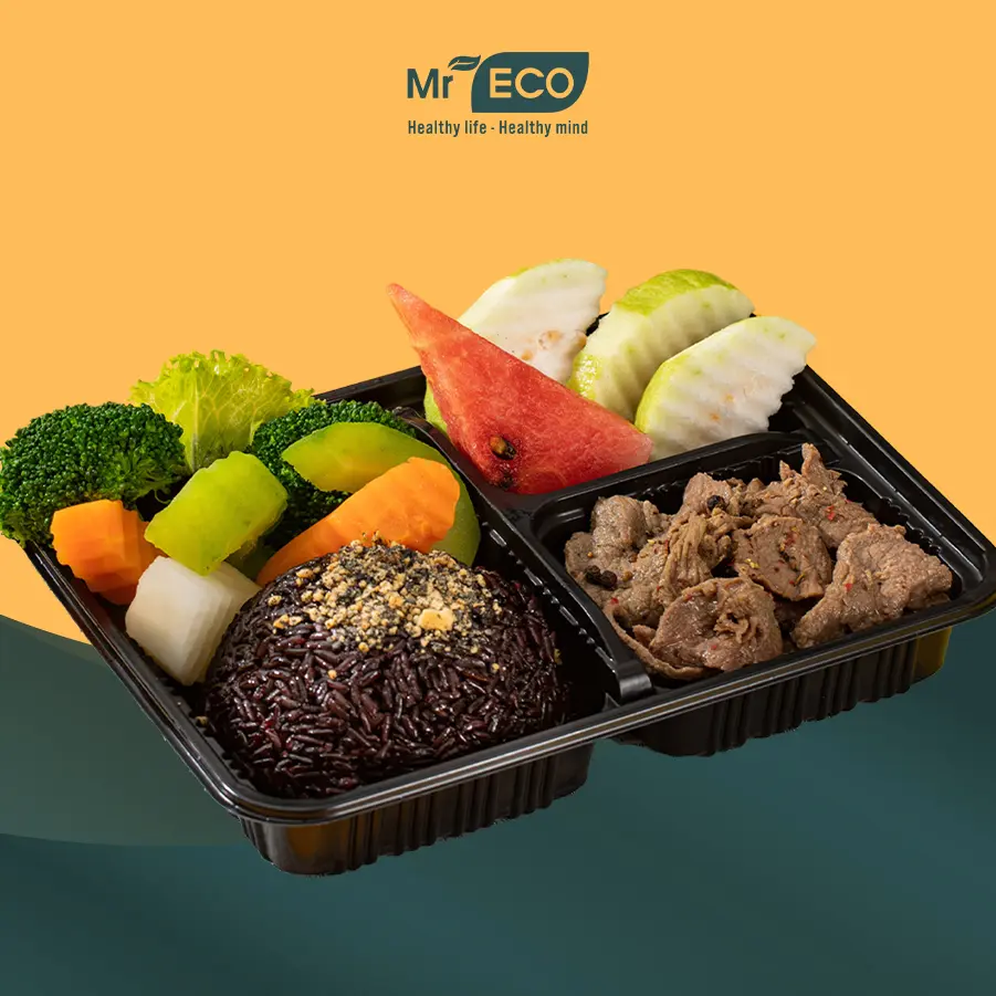 Hình ảnh Cơm gạo lứt bò sốt tiêu