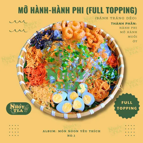 Hình ảnh Dẻo Mỡ Hành Hành Phi (Full Topping/ 7 Loại)