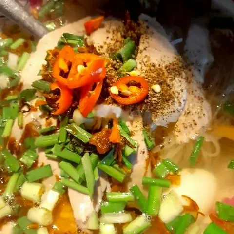 Hình ảnh Mì thịt - bò viên