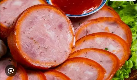 Hình ảnh chả bao da đỏ 500g (nửa ký )