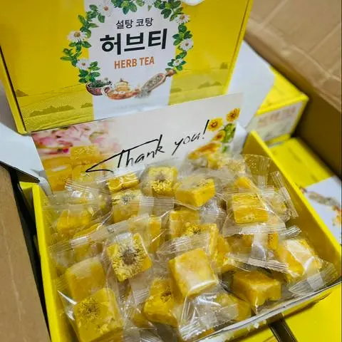 Hình ảnh Trà Hoa Cúc Đường Phèn Mật Ong Hàn Quốc 1kg