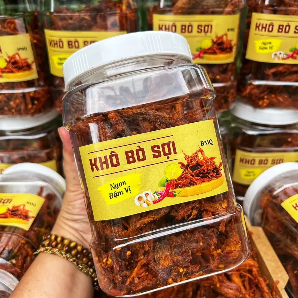 Hình ảnh Khô Bò Sợi Lớn 500g