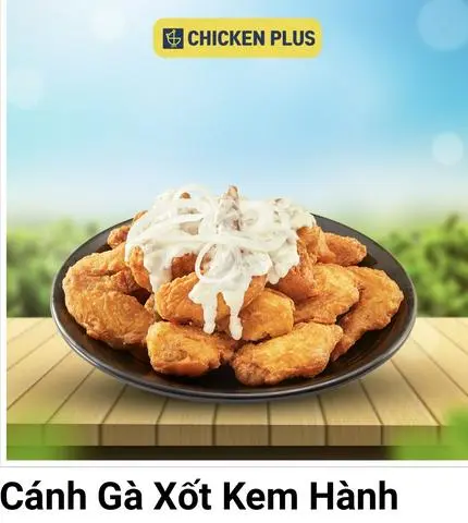 Hình ảnh Cánh gà sốt creamy onion - Lớn