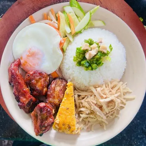 Hình ảnh CƠM SƯỜN CÂY - BÌ - TRỨNG