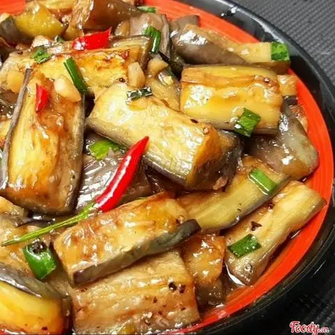 Hình ảnh Cà tím kho nấm