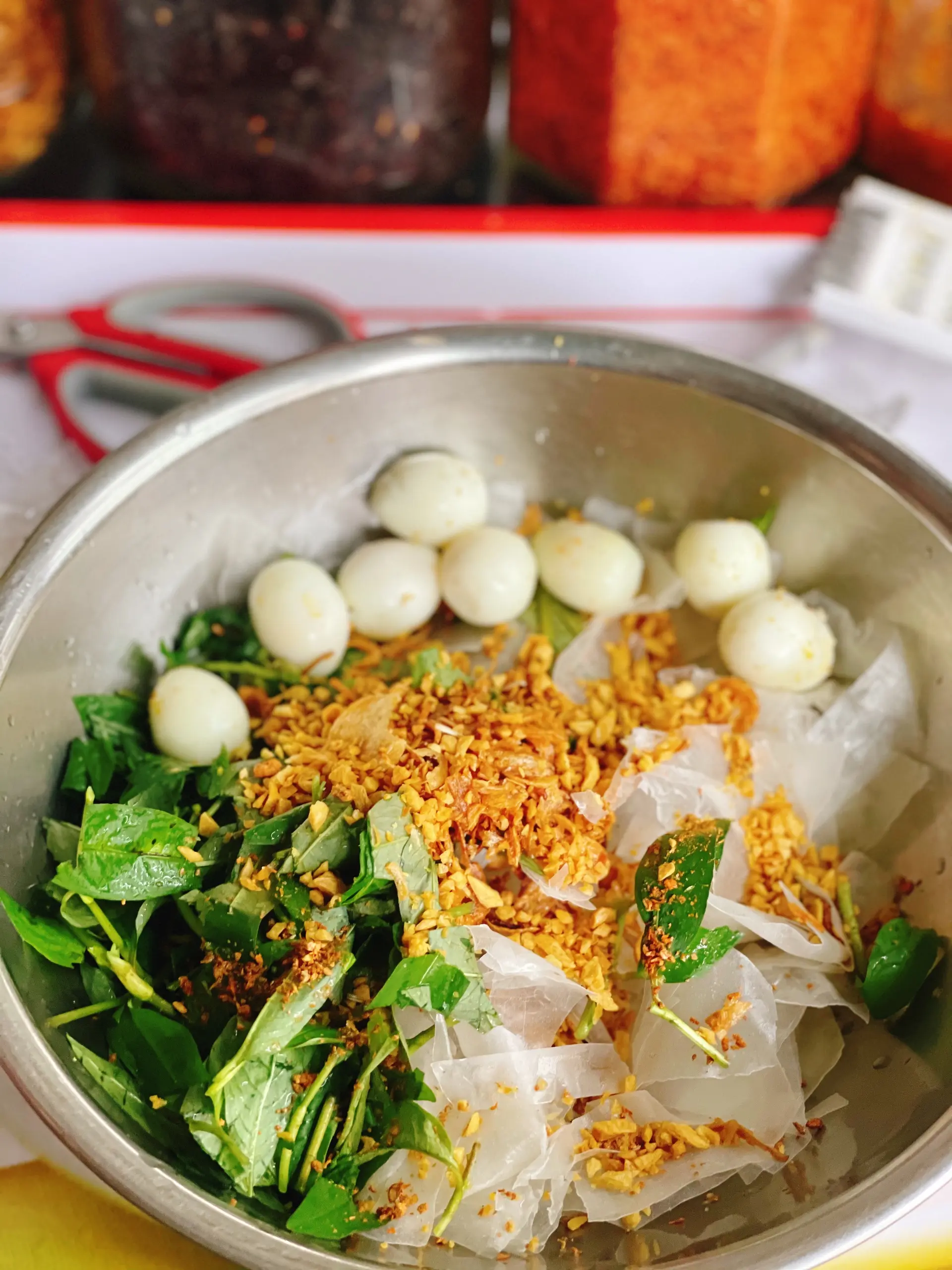 Hình ảnh Bánh Tráng Trộn Dẻo Tỏi