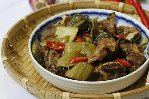 Hình ảnh Cơm Sườn Kho Dưa Cải