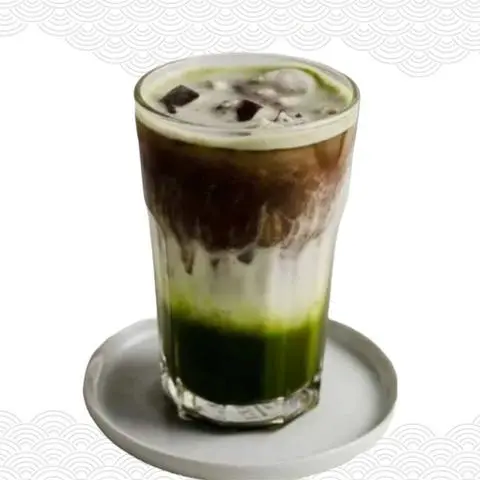 Hình ảnh Matcha latte cafe 500ml