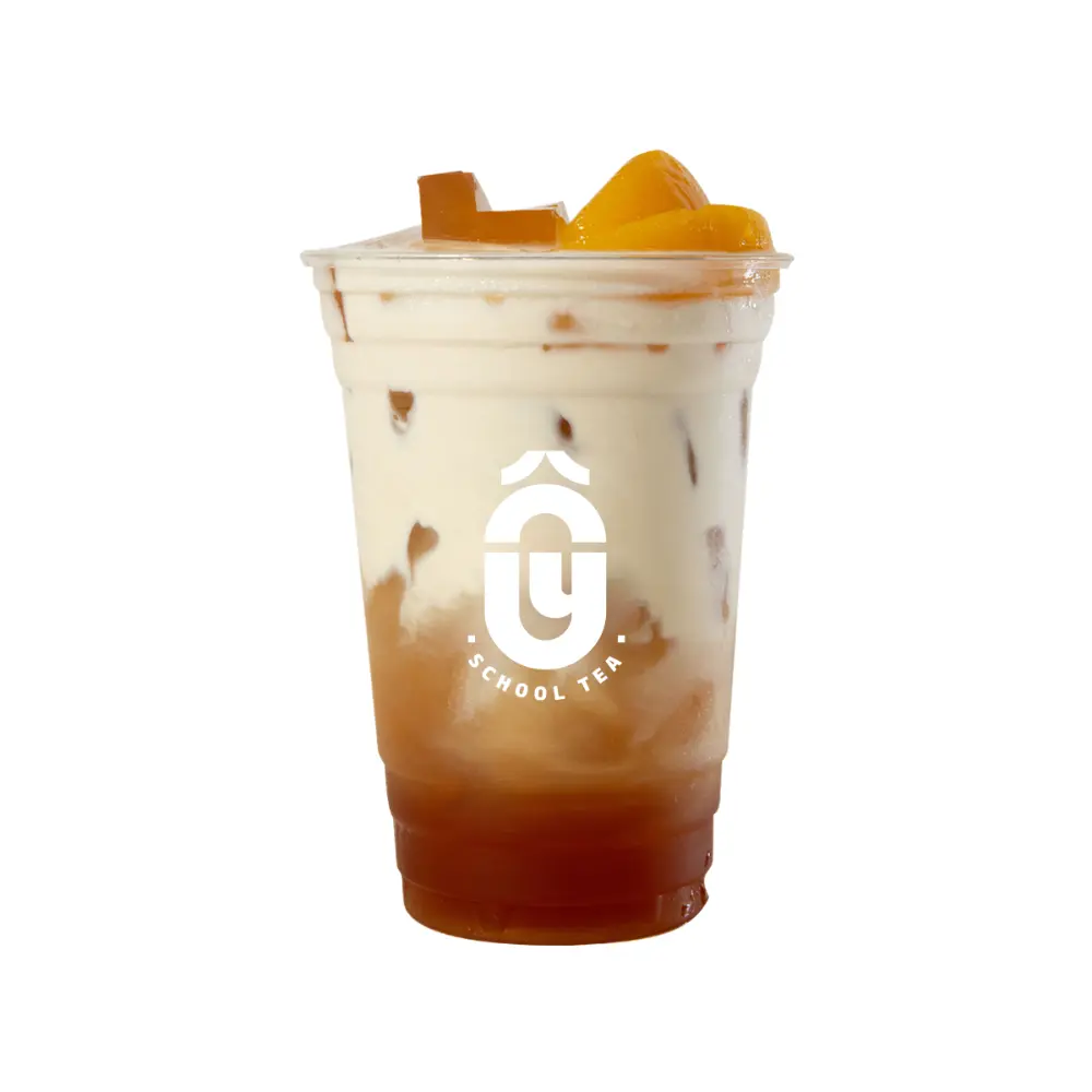 Hình ảnh Trà Sữa Đào Jelly