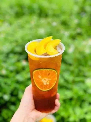 Hình ảnh trà đào 