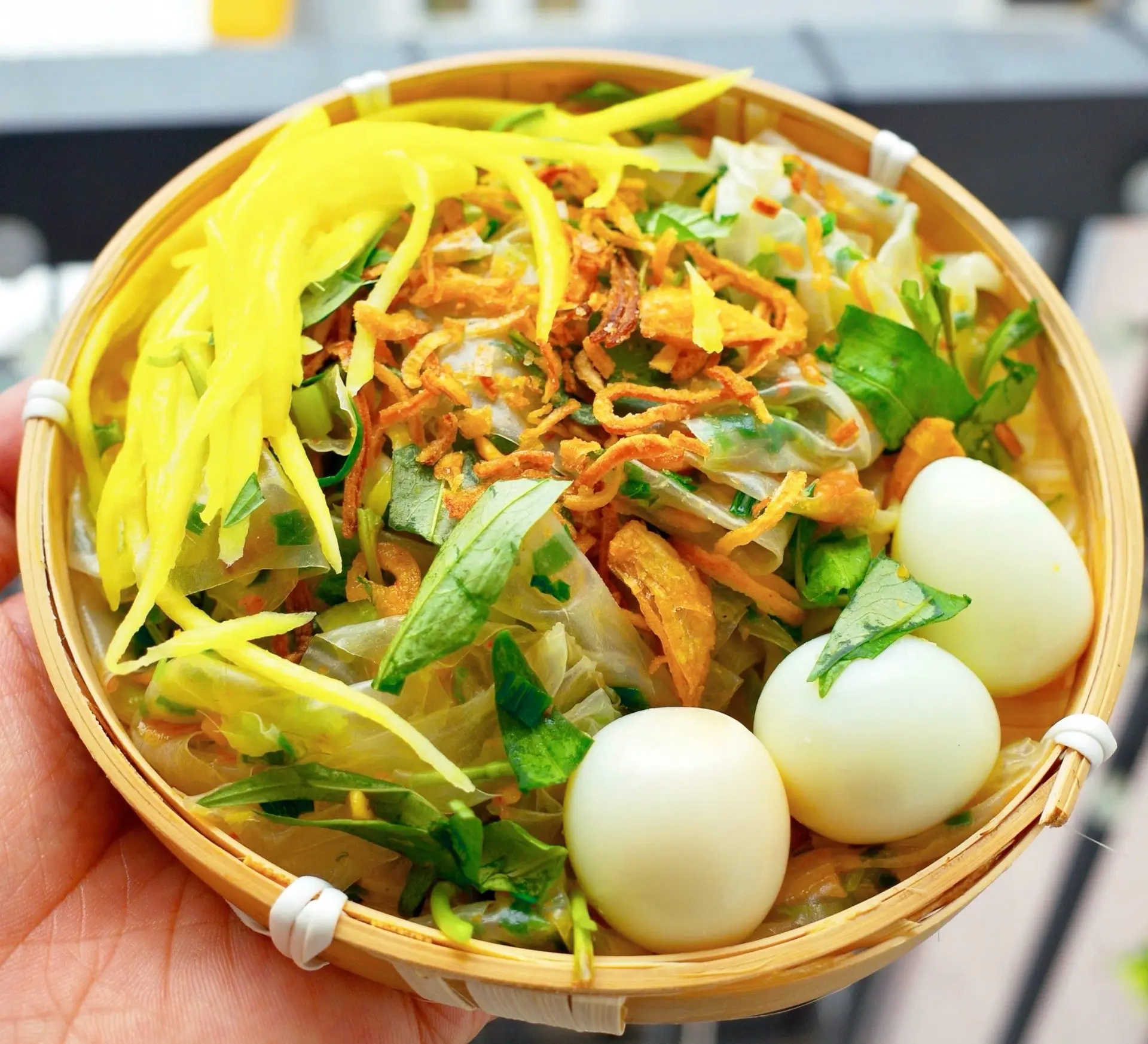 Hình ảnh Bánh tráng dẻo mỡ hành