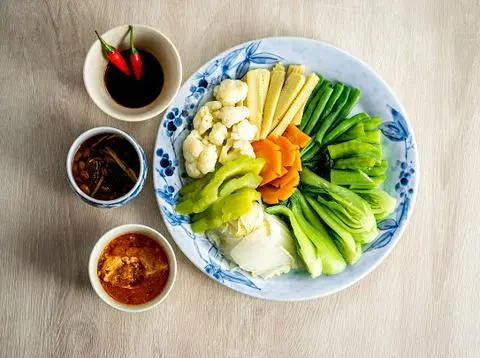 Hình ảnh Rau Luộc Thập Cẩm