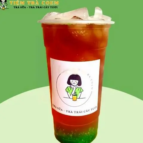 Hình ảnh Hồng trà táo xanh