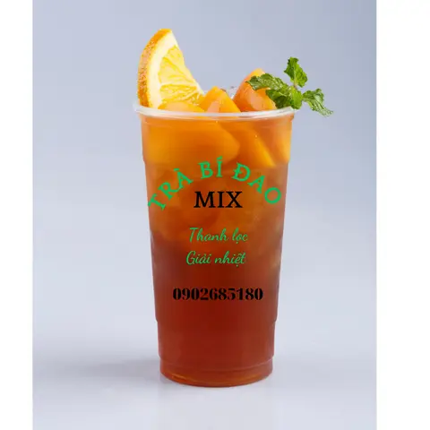 Hình ảnh Trà đào hạt chia
